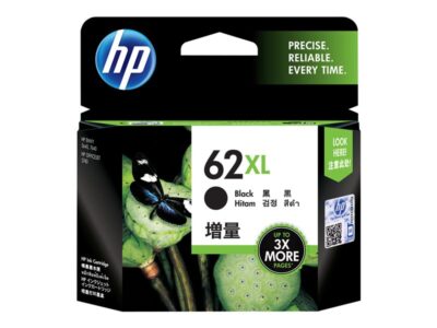 HP Original Tinteiro Nº 62 XL Preto (C2P05AE#UUQ)