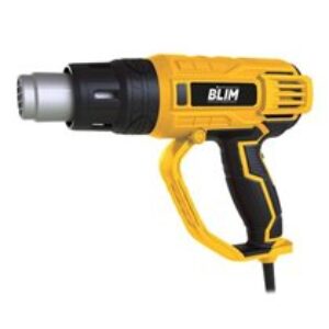 Blim Pistola de ar quente com Modelo de Punho Air Heat Gun 2000W – Fluxo De Ar 300L – 500L – 2 Níveis De Ajuste 350º – 600º